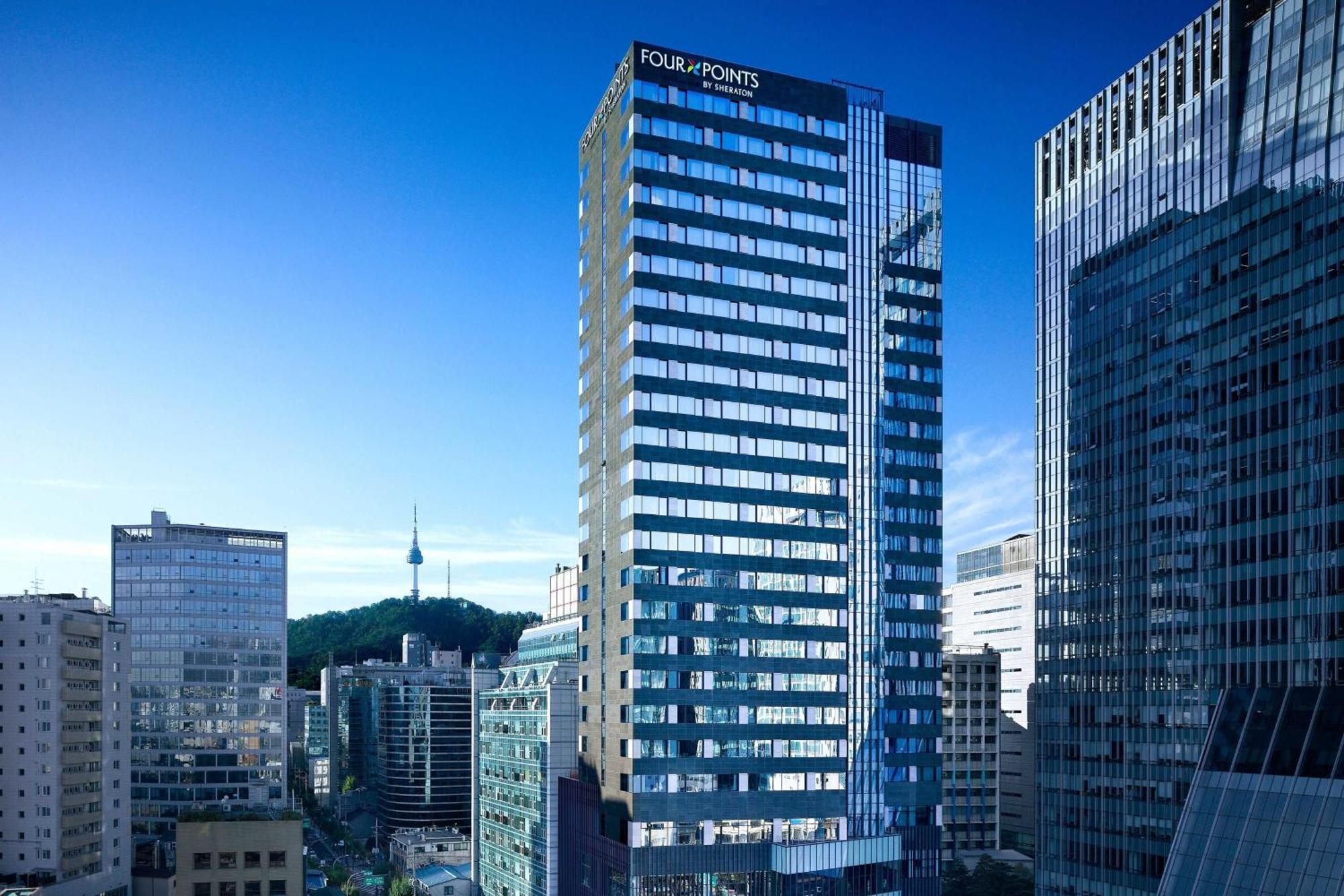 首尔明洞朝鲜福朋喜来登酒店 首爾 外观 照片
